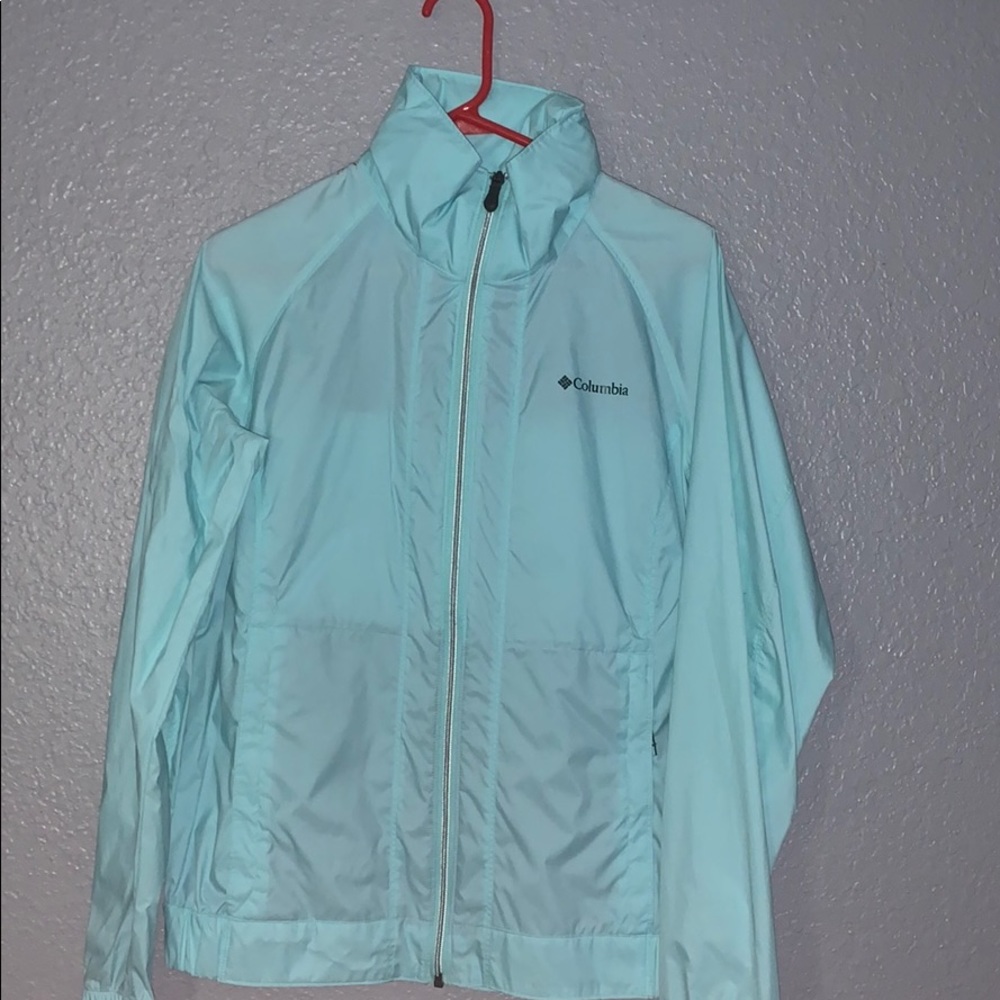 Blue columbia jacket